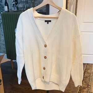 Quince 100% organic cotton cardigan
